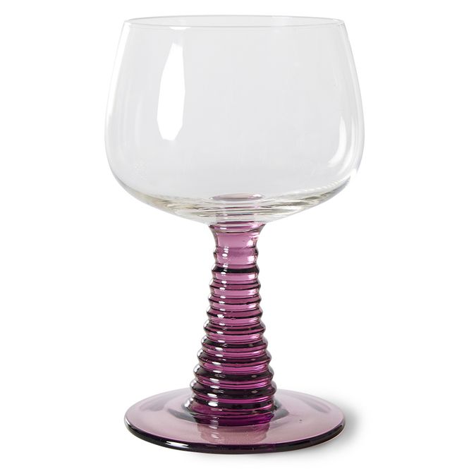 Hovedbilde Vinglass Swirl purple