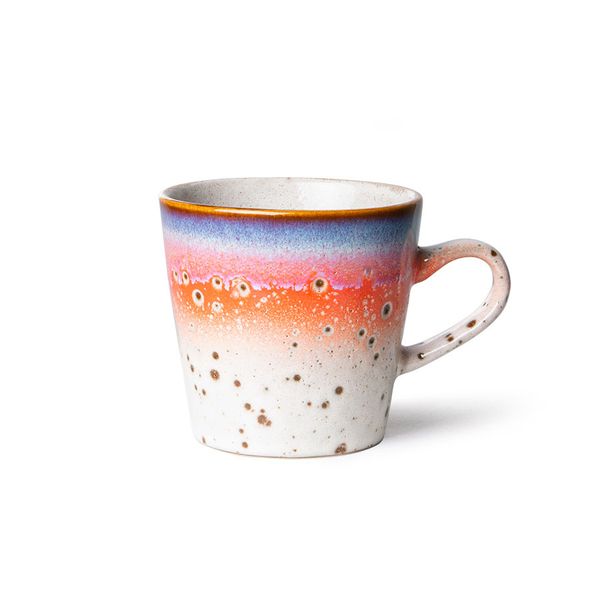 Kopp americano, 70s ceramics  asteroids