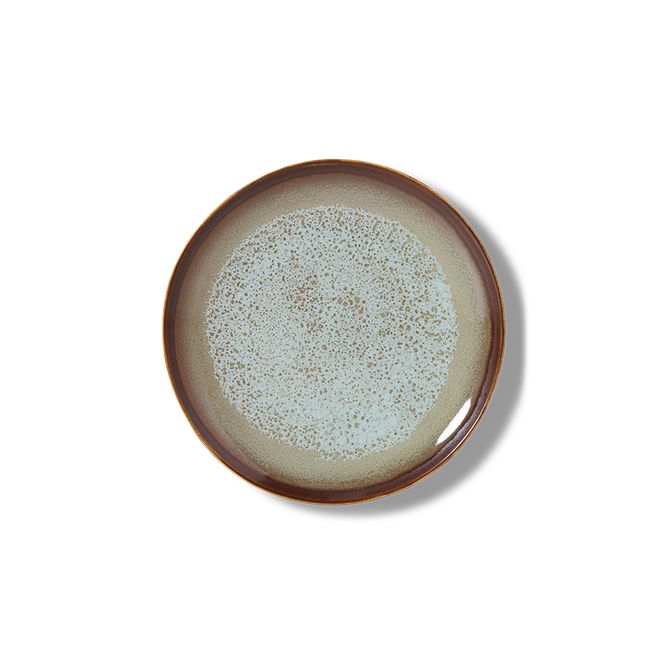 Hovedbilde Desserttallerken 70s ceramics contrast (sett av ...